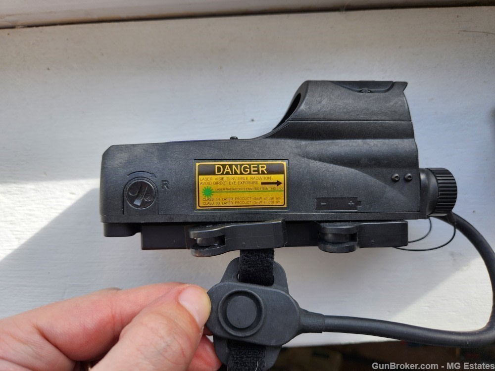 Meprolight Mor Pro Optic W/ FULL POWER IR & Visible Green Laser Tavor-img-1
