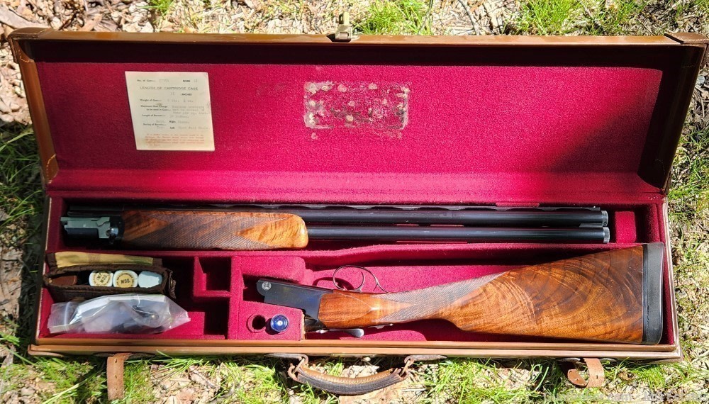 Perazzi MX5 C 12 Gauge Additional  28 Gauge Tubes English Style Field Stock-img-0