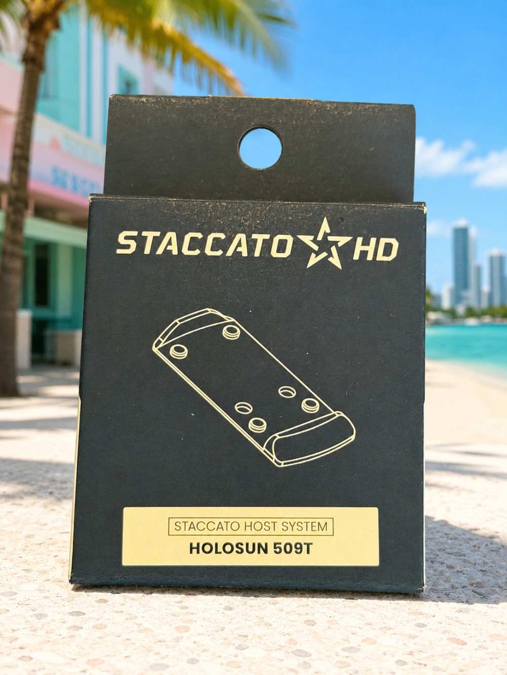 Staccato HD HOST Plate | Holosun 509T / AEMS-MACRO | New in Box | Free Ship-img-0