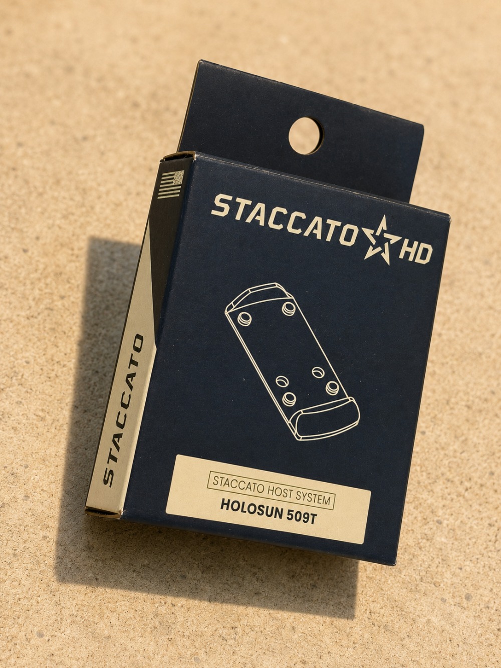 Staccato HD HOST Plate | Holosun 509T / AEMS-MACRO | New in Box | Free Ship-img-1