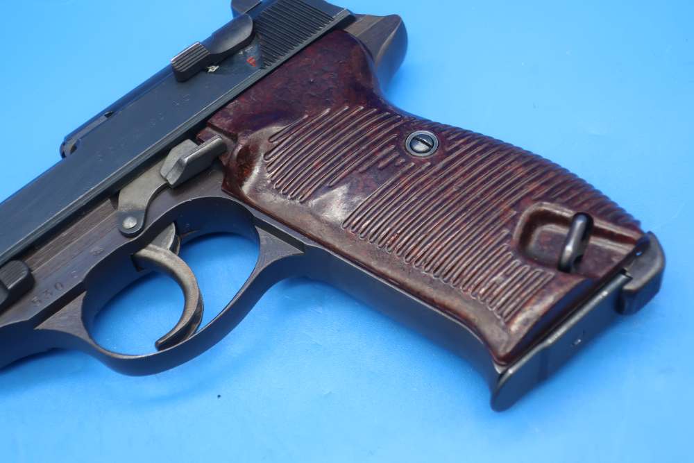 WW2 Walther P38 9MM AC45 Matching C Block Excellent ca. 1945 German Army-img-1
