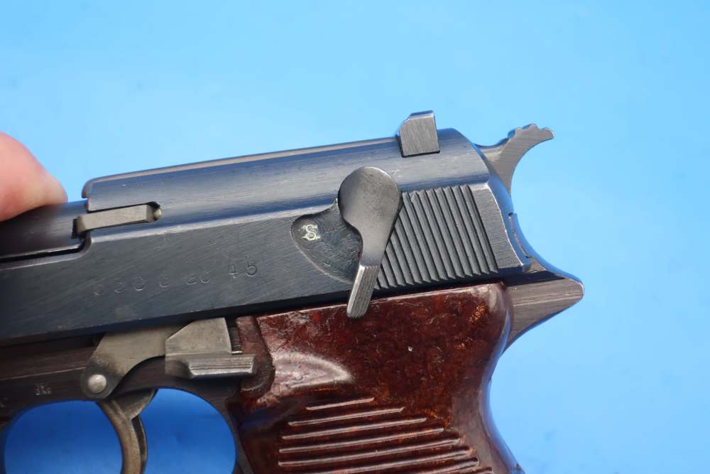 WW2 Walther P38 9MM AC45 Matching C Block Excellent ca. 1945 German Army-img-27