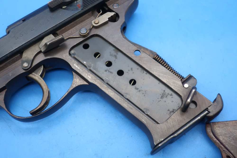 WW2 Walther P38 9MM AC45 Matching C Block Excellent ca. 1945 German Army-img-28