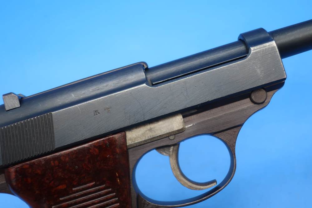 WW2 Walther P38 9MM AC45 Matching C Block Excellent ca. 1945 German Army-img-16