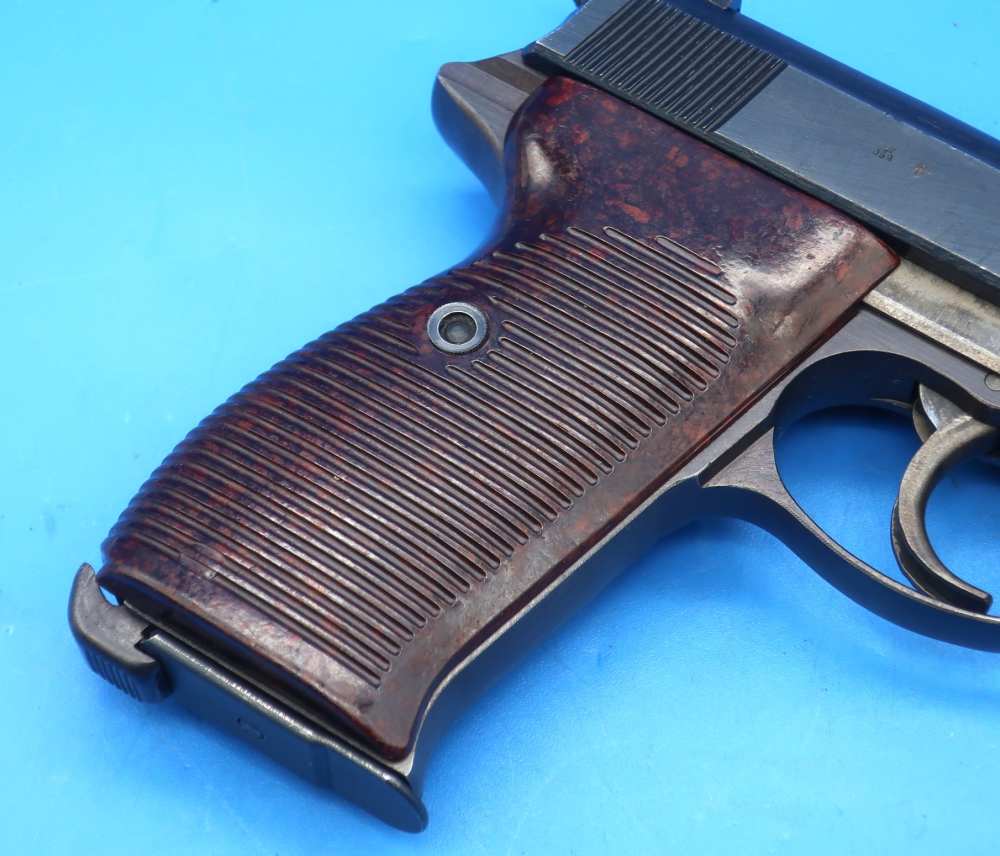 WW2 Walther P38 9MM AC45 Matching C Block Excellent ca. 1945 German Army-img-15