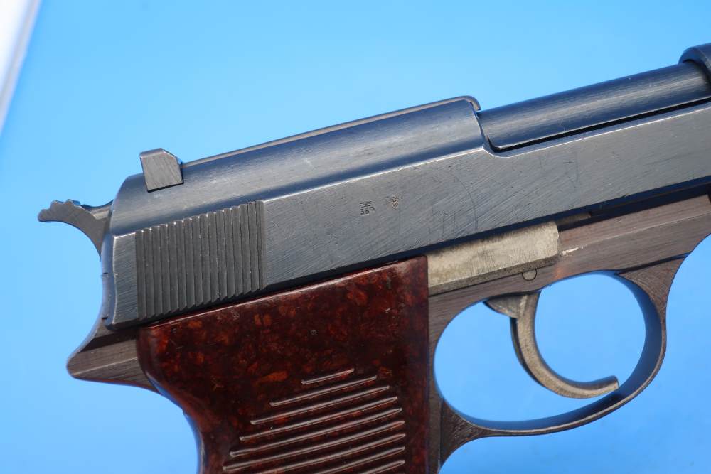 WW2 Walther P38 9MM AC45 Matching C Block Excellent ca. 1945 German Army-img-18
