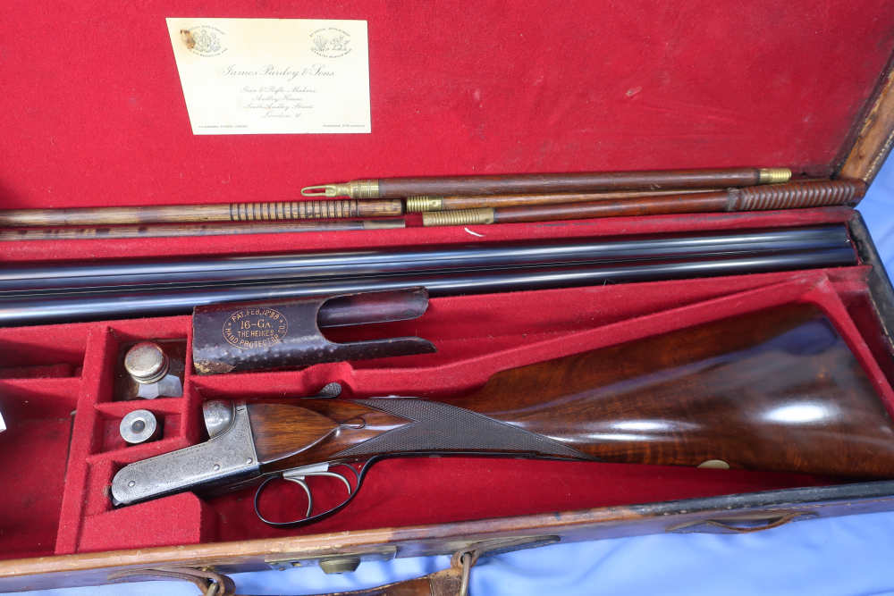J Purdey & Sons 16ga Boxlock D Quality w/Case Exc Antique 1898 Letter-img-3