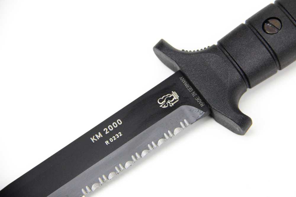 German KM2000 Bundeswehr Combat Knife by EICKHORN-Solingen N695 Steel Tanto-img-5