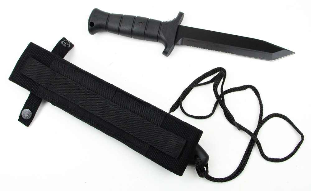 German KM2000 Bundeswehr Combat Knife by EICKHORN-Solingen N695 Steel Tanto-img-1