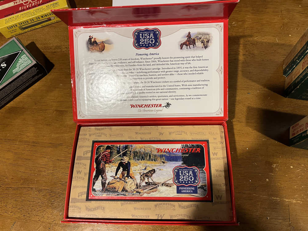 250TH ANNIVERSARY OF AMERICA WINCHESTER 30-30 AMMUNITION-img-1