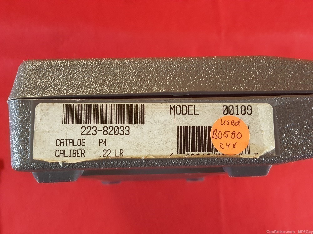 [b0580] Ruger Mark II 22/45 P4 22LR-img-5