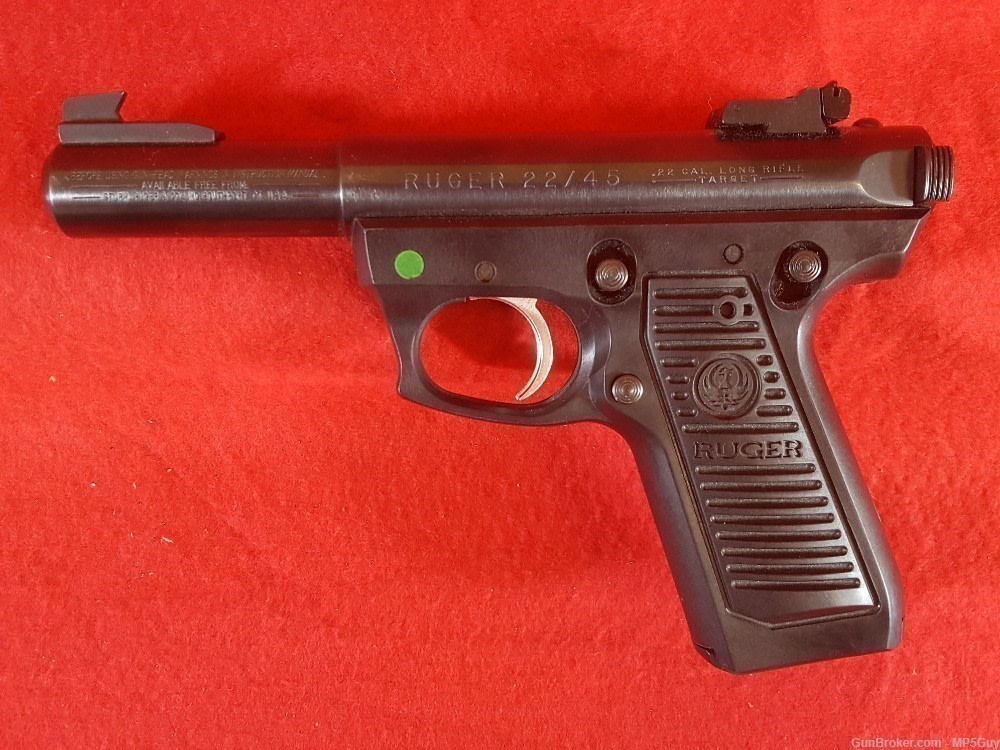 [b0580] Ruger Mark II 22/45 P4 22LR-img-0
