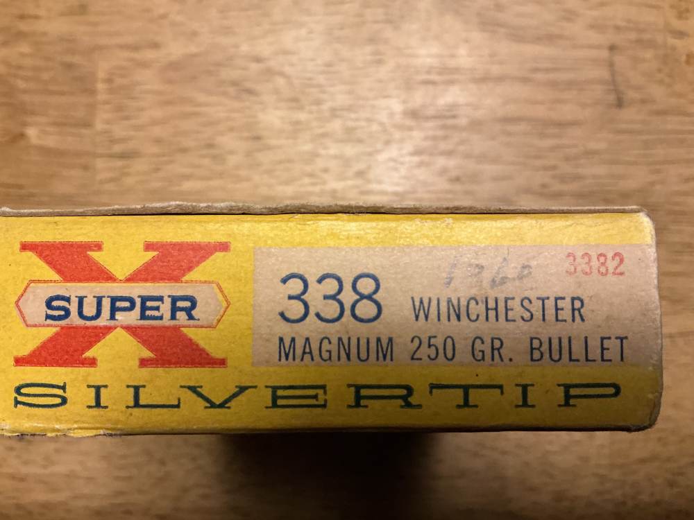 Winchester Super X 338 Win Mag 250 gr Silvertips 18 rounds in 1960’s box?  -img-5