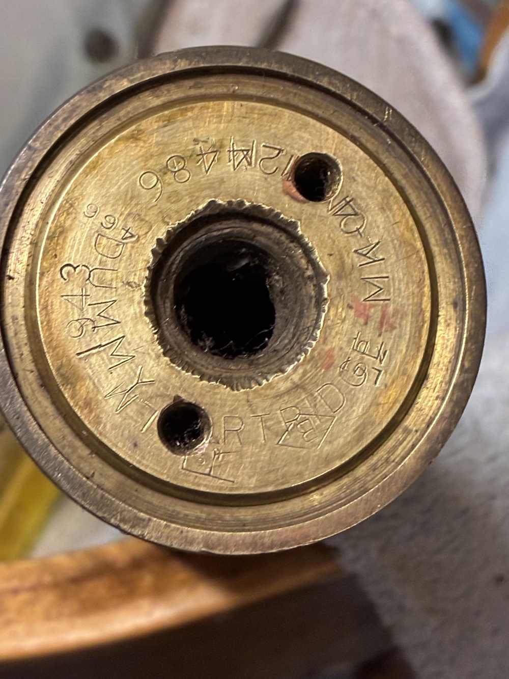 Inert 40mm L60 M17B1 40x311mm-R for L60 Bofors Anti Aircraft Shell 1943-img-3