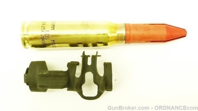 20mm Mk244 Tungsten APDS round shell Phalanx CIWS with 20mm Mk7 Mod1 link-img-2