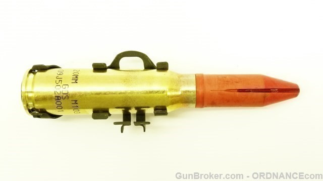 20mm Mk244 Tungsten APDS round shell Phalanx CIWS with 20mm Mk7 Mod1 link-img-0