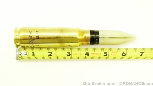 20mm Mk149 Tungsten APDS round shell M61 Vulcan-img-7