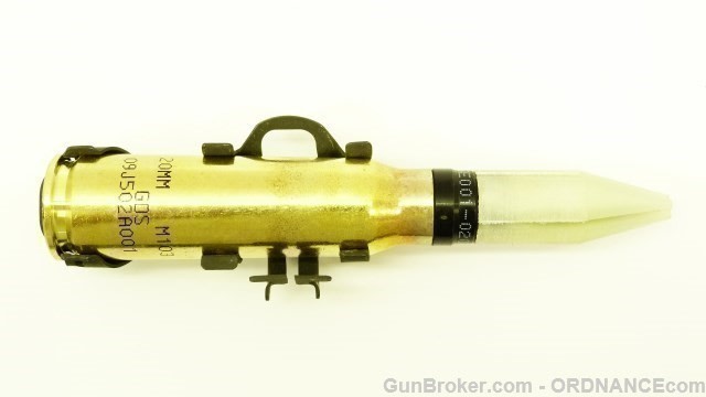 20mm Mk149 Tungsten APDS round shell M61 Vulcan-img-0