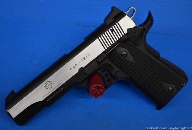 ATI/GSG German Sports Night Sights 1911 .22LR 5" Stainless w/Bonus ... -img-4
