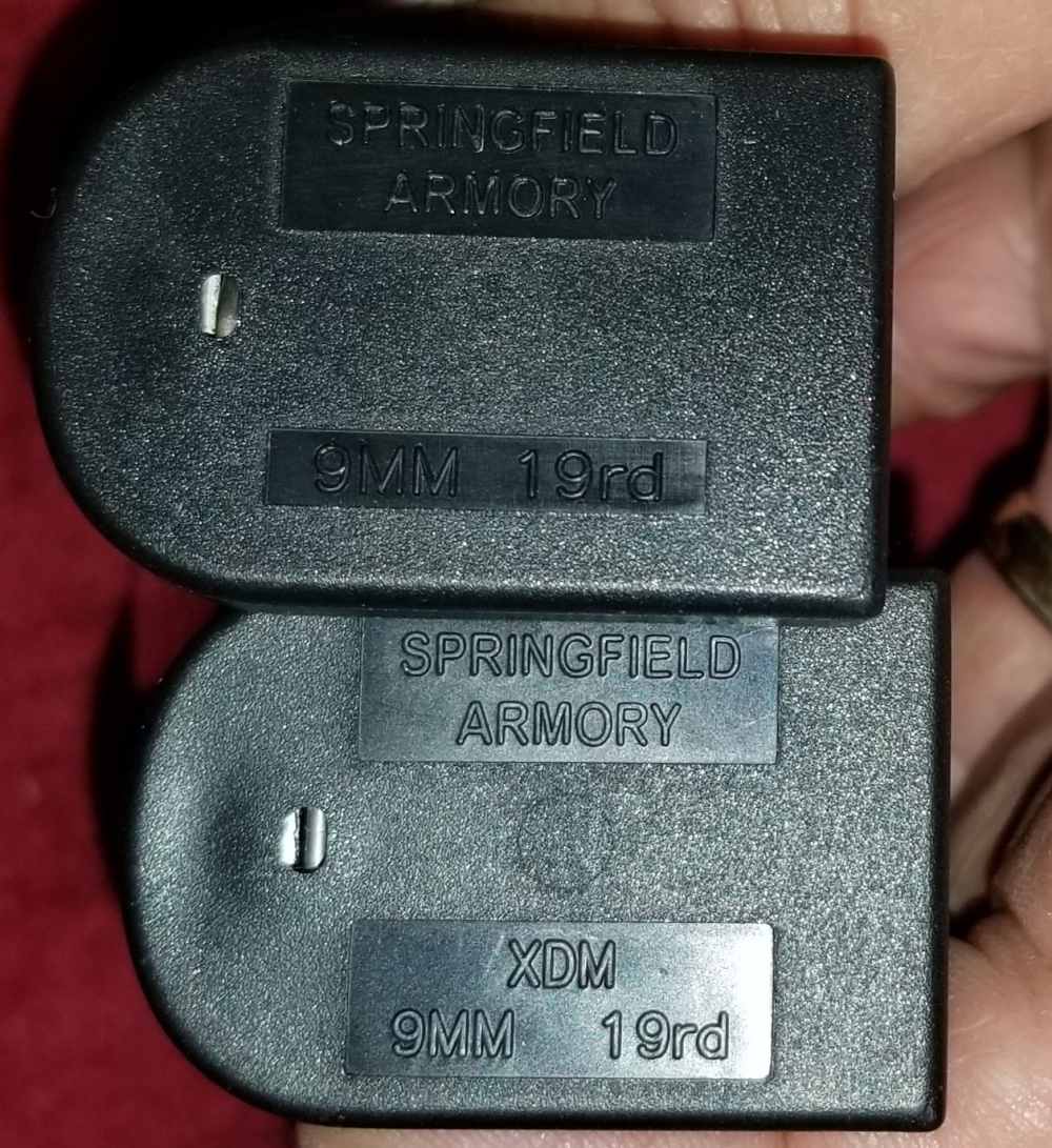 Lot of 2 Springfield Armory XDS 19 round factory magazines 9mm-img-3
