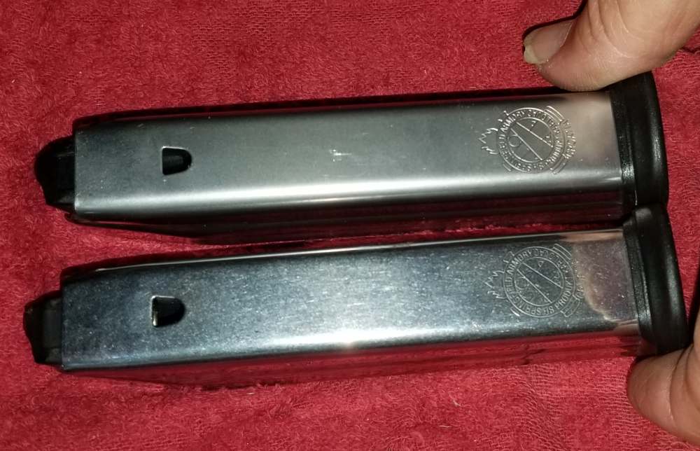 Lot of 2 Springfield Armory XDS 19 round factory magazines 9mm-img-4
