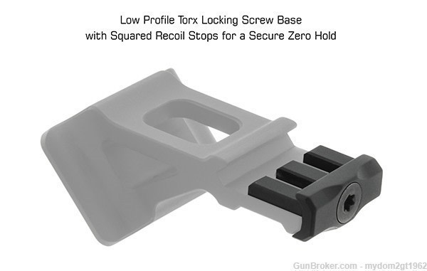 NIB UTG® Super Slim RDM20 45 Degree Offset Angle Mount, Black RDM-2045-img-5