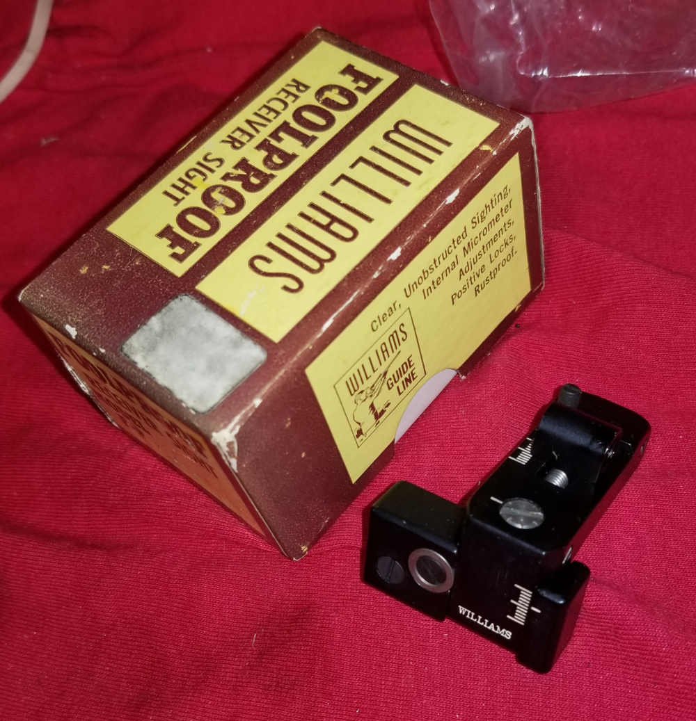 Willaims foolproof receiver sight for M1 carbine new in box-img-0