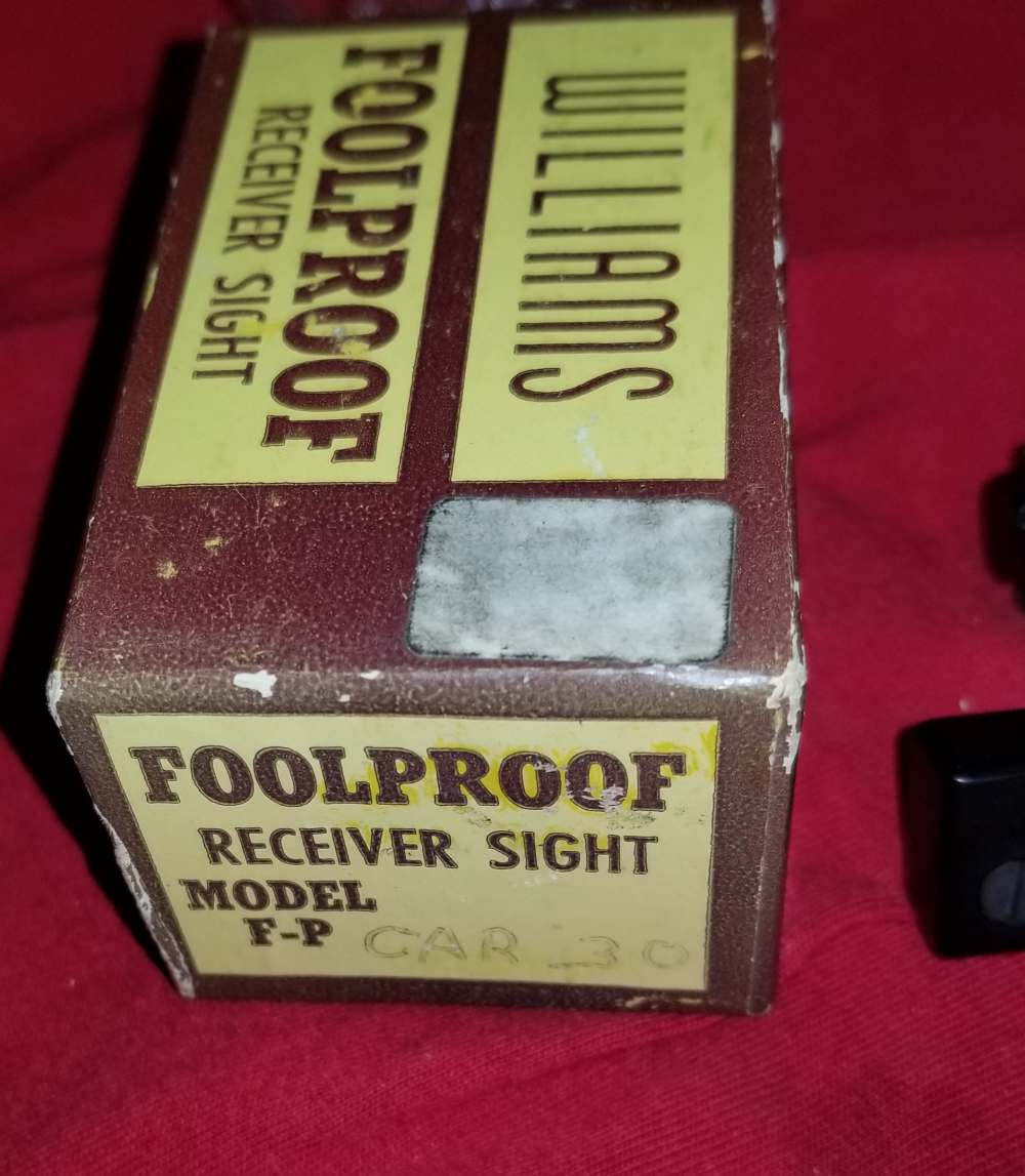 Willaims foolproof receiver sight for M1 carbine new in box-img-1