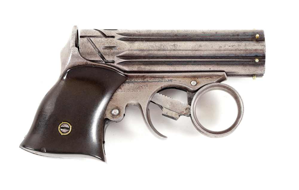 SCARCE REMINGTON ZIGZAG PEPPERBOX DERRINGER-img-3