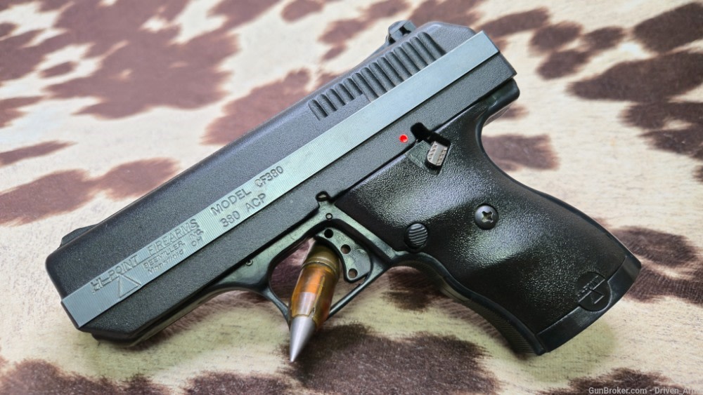 HI-POINT CF380 380ACP SEMI AUTO PISTOL PROBLEM SOLVER MEME GUN MAKE OFFER-img-0