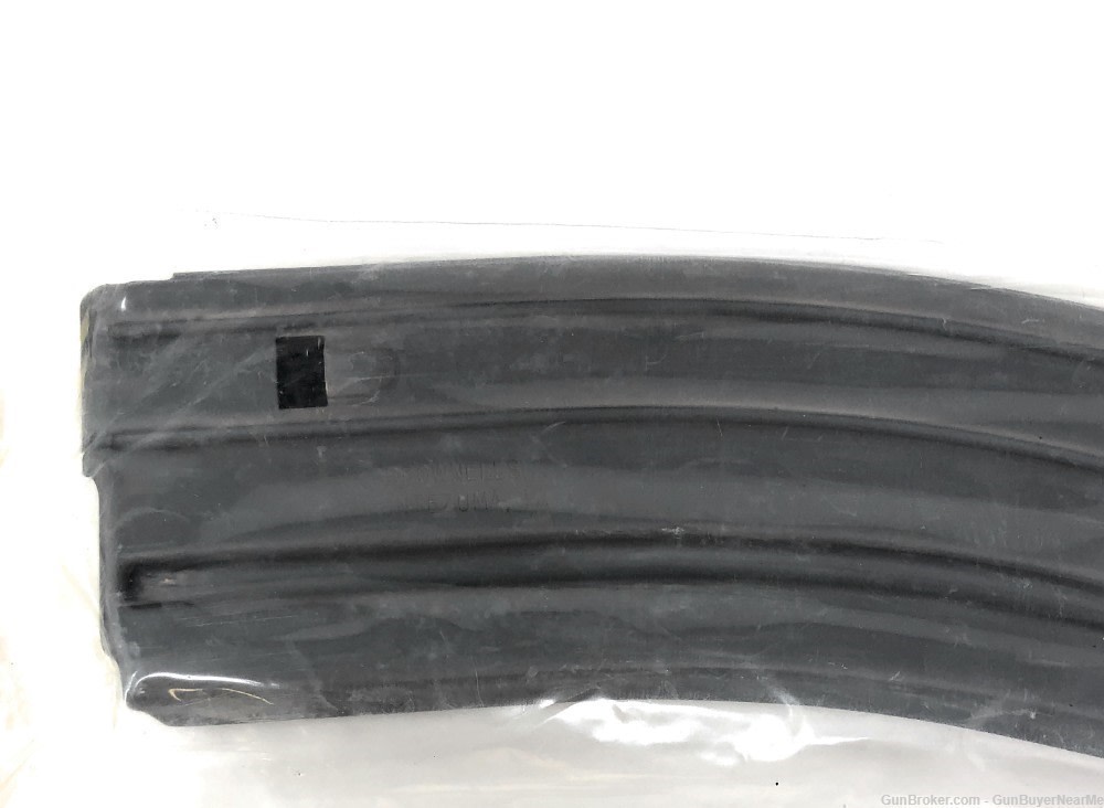 Brownells 30Rd AR-15/M16 Magazine with Chrome Silicone Spring-img-1