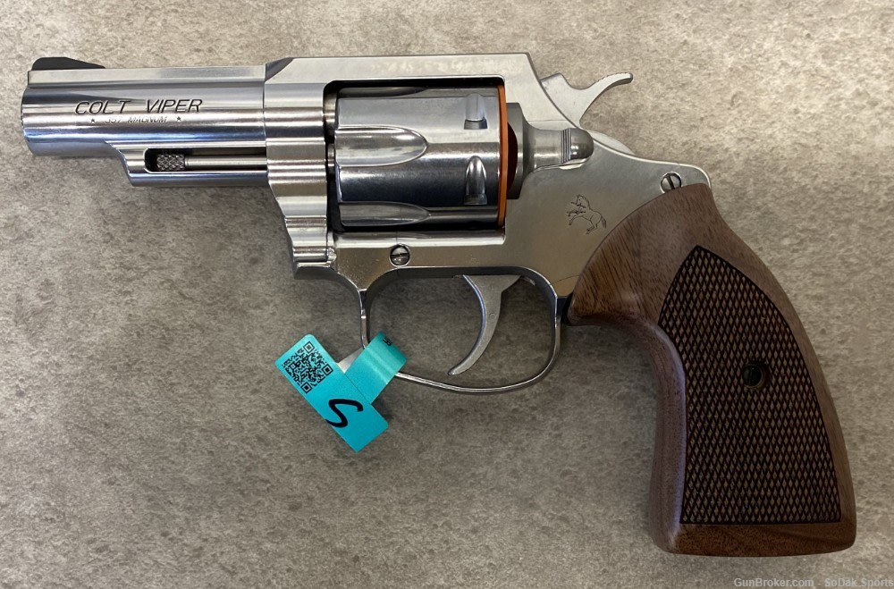Colt Viper .357 Magnum 3" Barrel # VIPER-SP3WRR NEW-img-2