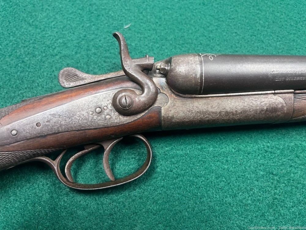 German Side by Side 16 Ga. CRIPPLE STOCK RARE-img-1