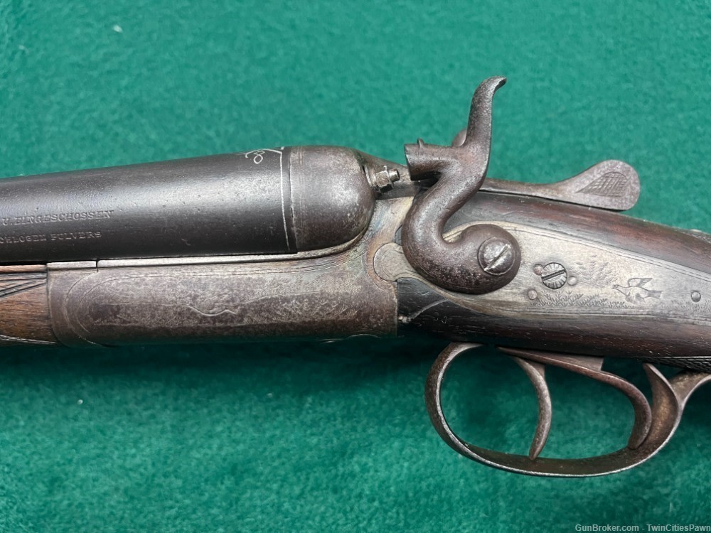 German Side by Side 16 Ga. CRIPPLE STOCK RARE-img-6