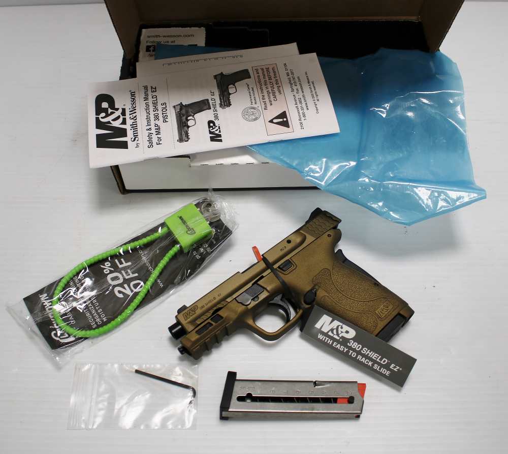 Smith & Wesson M&P380 Shield EZ NTS Burnt Bronze 380ACP 3.675" 8+1 - 13291-img-3