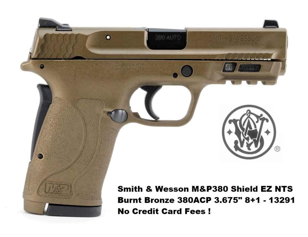 Smith & Wesson M&P380 Shield EZ NTS Burnt Bronze 380ACP 3.675" 8+1 - 13291-img-0