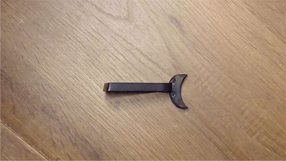 1911 Trigger (Short Shoe,Blued Steel)-img-0