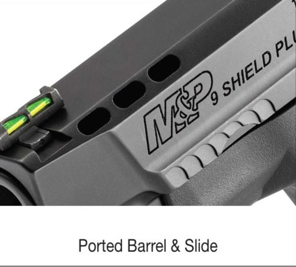 S&W Performance Center M&P9 Shield Plus 9mm 4" Ported w/ CT Red Dot - 13253-img-9