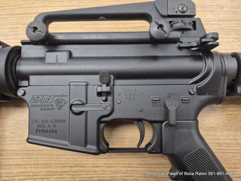 DPMS A-15 AR 15 RIFLE EXCELLENT CONDITION W/ QUAD RAIL HANDGUARD & HANDLE-img-9