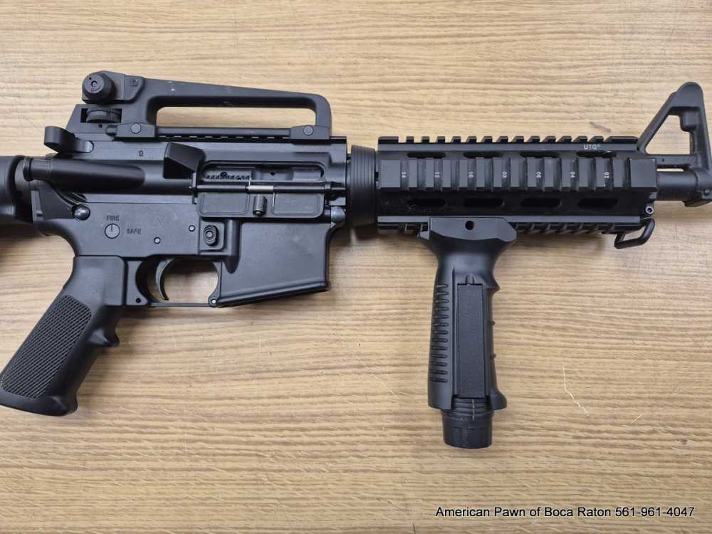 DPMS A-15 AR 15 RIFLE EXCELLENT CONDITION W/ QUAD RAIL HANDGUARD & HANDLE-img-3