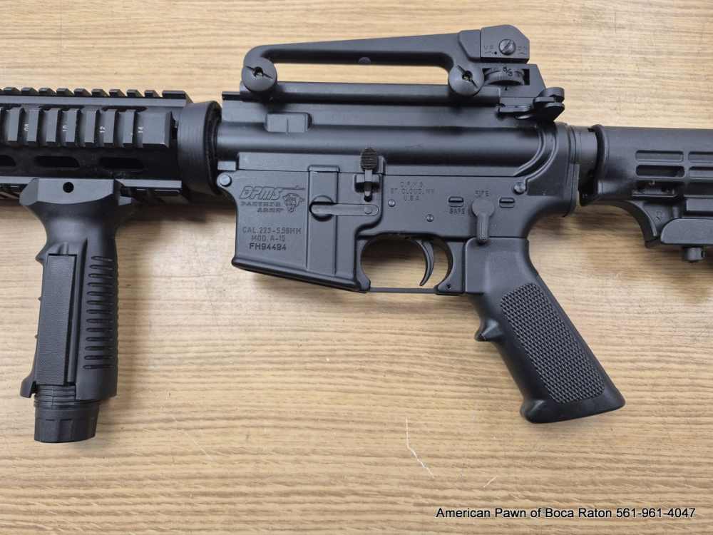 DPMS A-15 AR 15 RIFLE EXCELLENT CONDITION W/ QUAD RAIL HANDGUARD & HANDLE-img-6