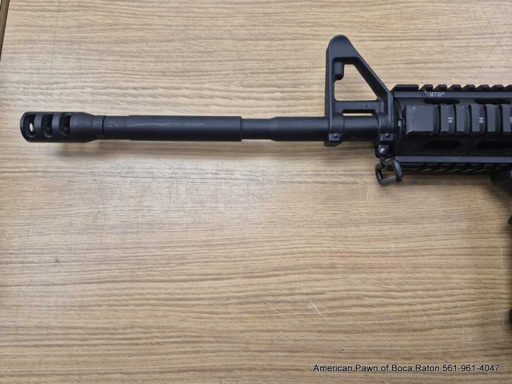 DPMS A-15 AR 15 RIFLE EXCELLENT CONDITION W/ QUAD RAIL HANDGUARD & HANDLE-img-8