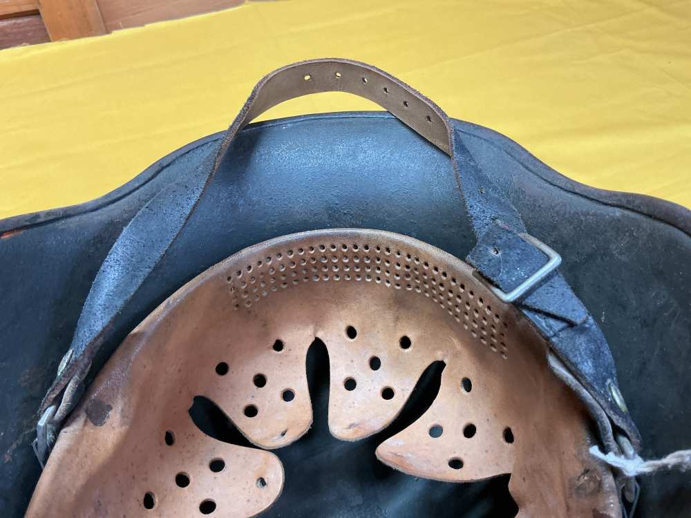 WW1 GERMAN HEER TRANSITIONAL M18 HELMET-img-8