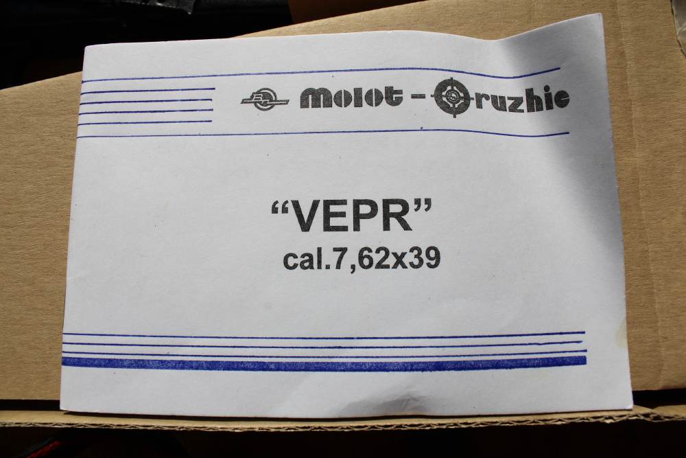 NEW 2013 MOLOT VEPR 7.62X39 RUSSIAN ORIGINAL BOX PAPERWORK NEVER FIRED -img-42