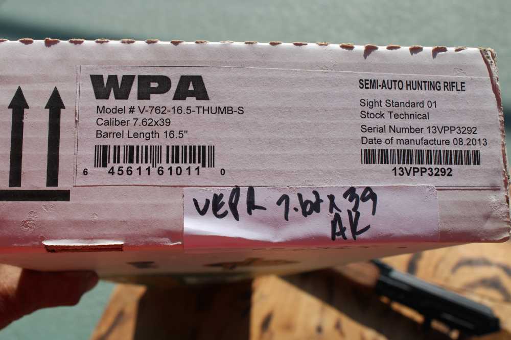 NEW 2013 MOLOT VEPR 7.62X39 RUSSIAN ORIGINAL BOX PAPERWORK NEVER FIRED -img-37