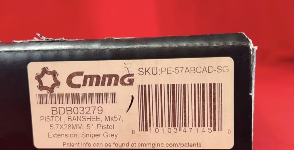 CMMG Banshee MK57 5.7x28mm 5" BARREL SNIPER GREY CERAKOTE-img-1