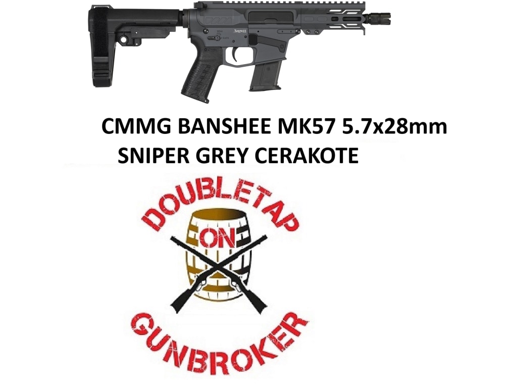 CMMG Banshee MK57 5.7x28mm 5" BARREL SNIPER GREY CERAKOTE-img-2