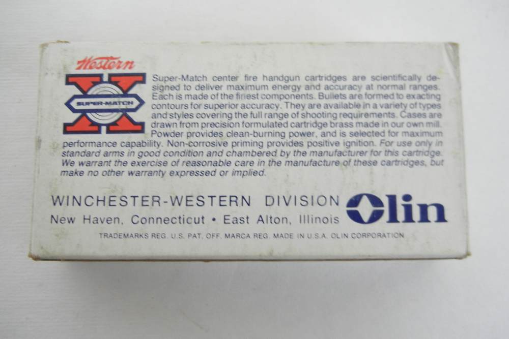 Western Box of 45 Automatic Match Ammunition-img-2
