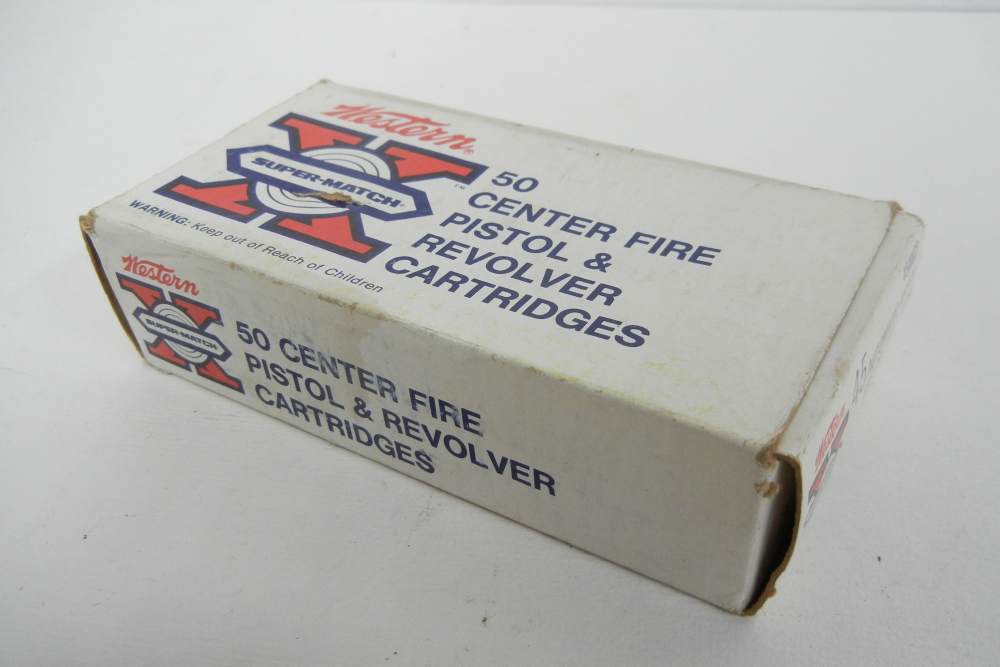 Western Box of 45 Automatic Match Ammunition-img-0