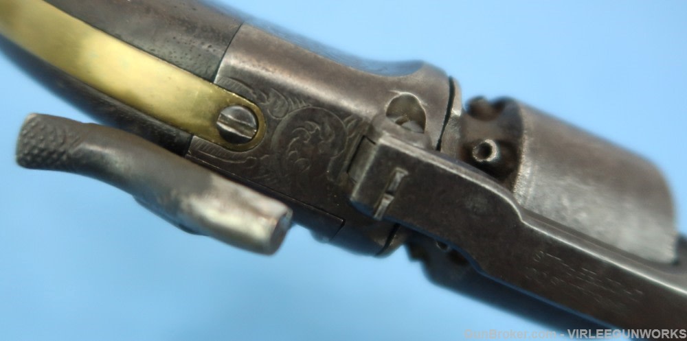 Massachusetts Arms Co. / Wesson & Leavitt Belt Revolver .31 Cal Perc. 1850-img-47